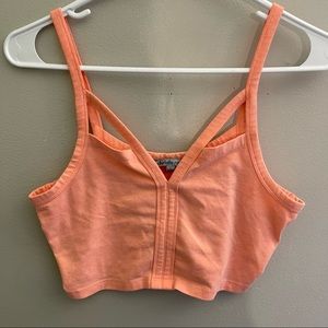 Cut Out Crop Top